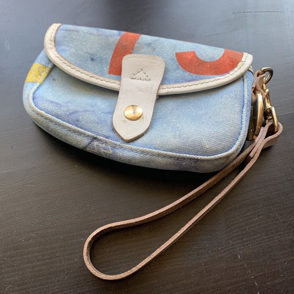 Dooney & Bourke Wristlet | Vintage Jeans Pattern - Picture 13 of 16